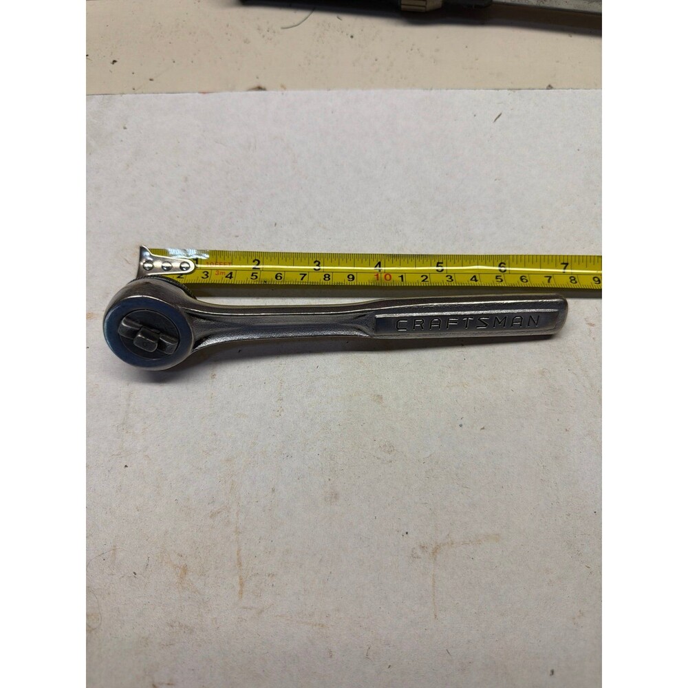 Vintage Craftsman No. 43788 Thumb Wheel Quick Release 3/8" Drive Ratchet